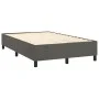 Boxspringbett mit Matratze und dunkelgrauem LED-Samt 120x200 cm von vidaXL, Betten und Lattenroste - Ref: Foro24-3135994, Pre...
