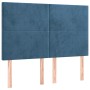 Boxspringbett mit Matratze und LED dunkelblauem Samt 140x200 cm von vidaXL, Betten und Lattenroste - Ref: Foro24-3136009, Pre...