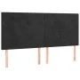 Box spring bed with mattress and LED black velvet 160x200 cm by vidaXL, Beds and slatted bases - Ref: Foro24-3136013, Price: ...