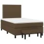 Box spring bed with dark brown fabric mattress 120x200 cm by vidaXL, Beds and slatted bases - Ref: Foro24-3136504, Price: 435...