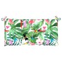 Cojines para banco de jardín 2 uds tela multicolor 100x50x7 cm by vidaXL, Cushions for chairs and sofas - Ref: Foro24-361673,...