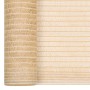Red de privacidad HDPE beige 1,5x10 m 75 g/m²