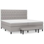 Boxspringbett mit hellgrauer Stoffmatratze 200x200 cm von vidaXL, Betten und Lattenroste - Ref: Foro24-3136861, Preis: 779,57...