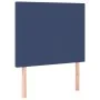 Box spring bed with blue fabric mattress 120x200 cm by vidaXL, Beds and slatted bases - Ref: Foro24-3136427, Price: 454,55 €,...