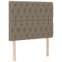 Box spring bed with taupe gray fabric mattress 120x200 cm by vidaXL, Beds and slatted bases - Ref: Foro24-3136825, Price: 449...
