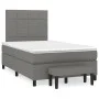 Box spring bed with dark gray fabric mattress 120x200 cm by vidaXL, Beds and slatted bases - Ref: Foro24-3136582, Price: 432,...