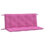 Cojines para banco de jardín 2 uds tela rosa 120x50x7 cm by vidaXL, Cushions for chairs and sofas - Ref: Foro24-361695, Price...