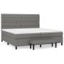 Boxspringbett mit dunkelgrauer Stoffmatratze 200x200 cm von vidaXL, Betten und Lattenroste - Ref: Foro24-3136862, Preis: 755,...
