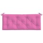 Cojines para banco de jardín 2 uds tela rosa 120x50x7 cm by vidaXL, Cushions for chairs and sofas - Ref: Foro24-361695, Price...