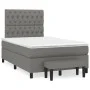 Box spring bed with dark gray fabric mattress 120x200 cm by vidaXL, Beds and slatted bases - Ref: Foro24-3136822, Price: 435,...