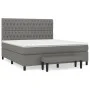 Box spring bed with dark gray fabric mattress 180x200 cm by vidaXL, Beds and slatted bases - Ref: Foro24-3136854, Price: 690,...