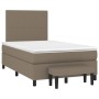 Box spring bed with taupe gray fabric mattress 120x200 cm by vidaXL, Beds and slatted bases - Ref: Foro24-3136425, Price: 409...