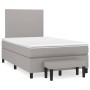 Boxspringbett mit hellgrauer Stoffmatratze 120x200 cm von vidaXL, Betten und Lattenroste - Ref: Foro24-3136421, Preis: 432,93...