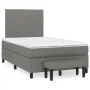 Box spring bed with dark gray fabric mattress 120x200 cm by vidaXL, Beds and slatted bases - Ref: Foro24-3136422, Price: 431,...