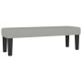 Box spring bed with light gray fabric mattress 160x200 cm by vidaXL, Beds and slatted bases - Ref: Foro24-3136445, Price: 594...