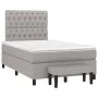 Boxspringbett mit hellgrauer Stoffmatratze 120x200 cm von vidaXL, Betten und Lattenroste - Ref: Foro24-3136821, Preis: 433,62...
