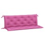 Gartenbankkissen 2 Stück rosa Stoff 150x50x7 cm von vidaXL, Kissen für Stühle und Sofas - Ref: Foro24-361714, Preis: 44,78 €,...