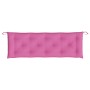 Gartenbankkissen 2 Stück rosa Stoff 150x50x7 cm von vidaXL, Kissen für Stühle und Sofas - Ref: Foro24-361714, Preis: 44,78 €,...