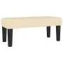 Boxspringbett mit cremefarbener Stoffmatratze 100x200 cm von vidaXL, Betten und Lattenroste - Ref: Foro24-3136578, Preis: 366...