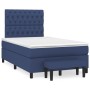 Boxspringbett mit blauer Stoffmatratze 120x200 cm von vidaXL, Betten und Lattenroste - Ref: Foro24-3136827, Preis: 480,84 €, ...