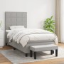 Boxspringbett mit hellgrauer Stoffmatratze 80x200 cm von vidaXL, Betten und Lattenroste - Ref: Foro24-3136549, Preis: 332,85 ...