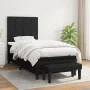 Cama box spring con colchón tela negro 80x200 cm de vidaXL, Camas y somieres - Ref: Foro24-3136551, Precio: 323,72 €, Descuen...