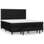 Box spring bed with black fabric mattress 180x200 cm by vidaXL, Beds and slatted bases - Ref: Foro24-3136615, Price: 661,47 €...