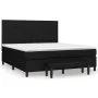 Boxspringbett mit schwarzer Stoffmatratze 160x200 cm von vidaXL, Betten und Lattenroste - Ref: Foro24-3136607, Preis: 630,86 ...