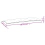Cojines banco jardín 2 uds tela a rayas azul blanco 150x50x7 cm de vidaXL, Cojines para sillas y sofás - Ref: Foro24-361709, ...