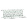 Gartenbank Kissen 2 Stk. Blattmuster Stoff 150x50x7 cm von vidaXL, Kissen für Stühle und Sofas - Ref: Foro24-361712, Preis: 4...