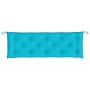 Gartenbankauflagen 2 Stück türkisfarbener Stoff 150x50x7 cm von vidaXL, Kissen für Stühle und Sofas - Ref: Foro24-361715, Pre...