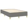 Box spring bed with dark gray fabric mattress 120x200 cm by vidaXL, Beds and slatted bases - Ref: Foro24-3137142, Price: 417,...