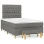 Box spring bed with dark gray fabric mattress 120x200 cm by vidaXL, Beds and slatted bases - Ref: Foro24-3137382, Price: 420,...