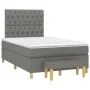 Box spring bed with dark gray fabric mattress 120x200 cm by vidaXL, Beds and slatted bases - Ref: Foro24-3137382, Price: 420,...