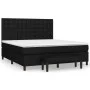 Box spring bed with black fabric mattress 180x200 cm by vidaXL, Beds and slatted bases - Ref: Foro24-3136935, Price: 662,58 €...