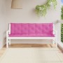 Gartenbank Kissen 2 Stück rosa Oxford Stoff von vidaXL, Kissen für Stühle und Sofas - Ref: Foro24-361733, Preis: 51,44 €, Rab...