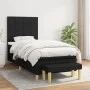 Box spring bed with black fabric mattress 80x200 cm by vidaXL, Beds and slatted bases - Ref: Foro24-3137111, Price: 309,12 €,...