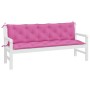 Gartenbank Kissen 2 Stück rosa Oxford Stoff von vidaXL, Kissen für Stühle und Sofas - Ref: Foro24-361733, Preis: 51,44 €, Rab...