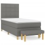 Boxspringbett mit dunkelgrauer Stoffmatratze 90x200 cm von vidaXL, Betten und Lattenroste - Ref: Foro24-3137126, Preis: 383,6...