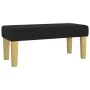 Cama box spring con colchón tela negro 100x200 cm de vidaXL, Camas y somieres - Ref: Foro24-3137375, Precio: 371,40 €, Descue...