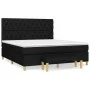 Boxspringbett mit schwarzer Stoffmatratze 160x200 cm von vidaXL, Betten und Lattenroste - Ref: Foro24-3137407, Preis: 635,71 ...
