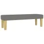 Cama box spring con colchón tela gris oscuro 180x200 cm de vidaXL, Camas y somieres - Ref: Foro24-3137174, Precio: 619,85 €, ...