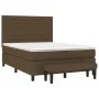 Boxspringbett mit dunkelbrauner Stoffmatratze 140x190 cm von vidaXL, Betten und Lattenroste - Ref: Foro24-3136672, Preis: 556...