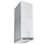 Campana extractora isla pantalla LCD sensor táctil 756 m³/h LED