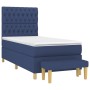 Boxspringbett mit blauer Stoffmatratze 90x200 cm von vidaXL, Betten und Lattenroste - Ref: Foro24-3137371, Preis: 390,91 €, R...