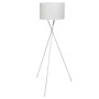 Lámpara de pie con pantalla y soporte blanco de vidaXL, Lámparas - Ref: Foro24-240902, Precio: 58,71 €, Descuento: %