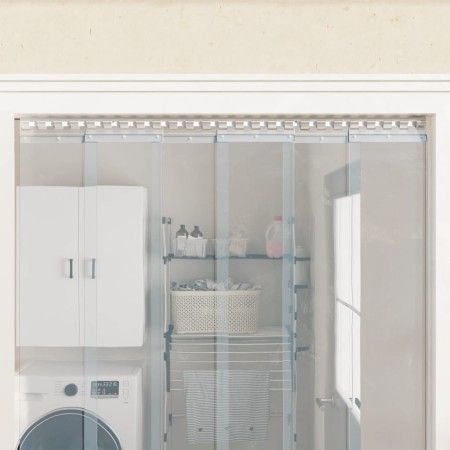 Riel de cortina acero inoxidable plateado 1 m de vidaXL, Cortinas y visillos - Ref: Foro24-153875, Precio: 18,62 €, Descuento: %