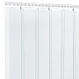 Vorhangschiene aus silbernem Edelstahl 1 m von vidaXL, Vorhänge und Gardinen - Ref: Foro24-153875, Preis: 19,32 €, Rabatt: %