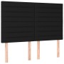 Box spring bed with black fabric mattress 140x190 cm by vidaXL, Beds and slatted bases - Ref: Foro24-3137231, Price: 512,53 €...