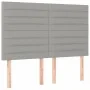 Cama box spring con colchón tela gris claro 140x190 cm de vidaXL, Camas y somieres - Ref: Foro24-3137229, Precio: 561,62 €, D...